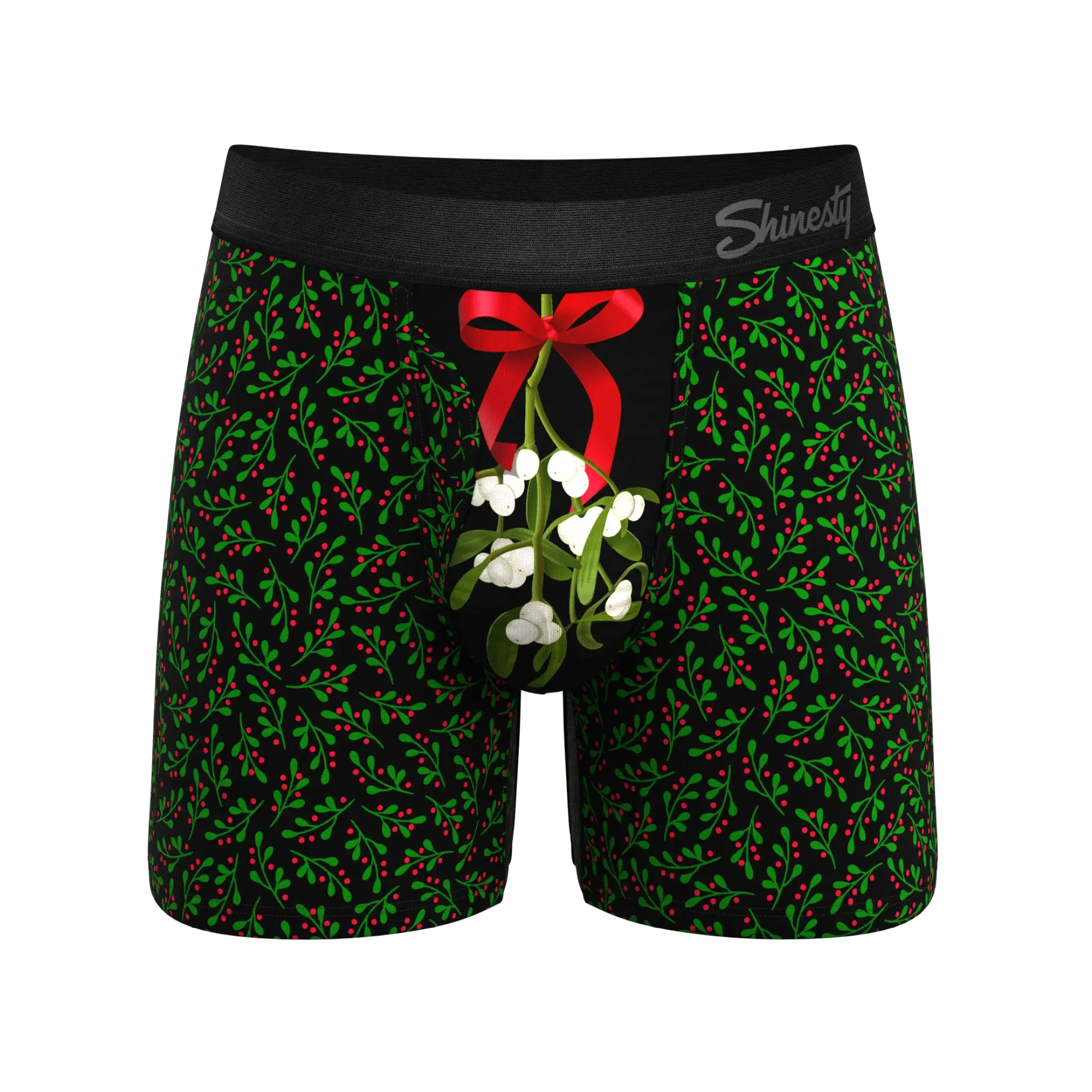 The Kiss Me There | Mistletoe Ball Hammock® Magnum Big Pouch Underwear - Shinesty - Flyclothing LLC