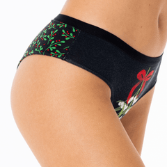 The Kiss Me There | Mistletoe Cheeky Underwear - Shinesty