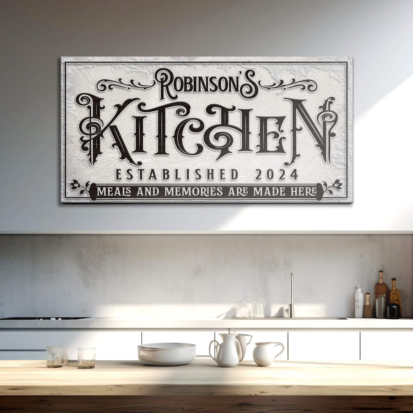 Kitchen Sign VI - Tailored Canvases - Flyclothing LLC