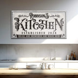 Kitchen Sign VI - Tailored Canvases - Flyclothing LLC