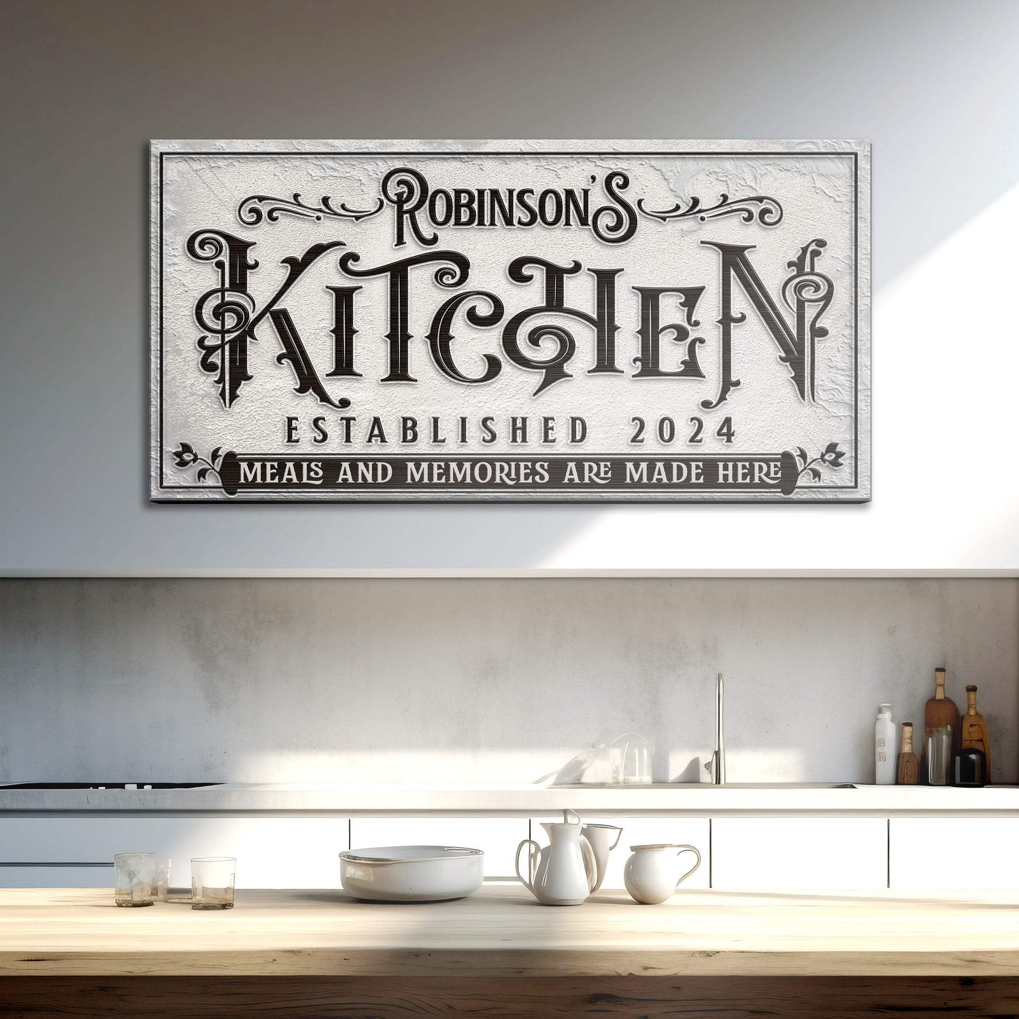 Kitchen Sign VI - Tailored Canvases - Flyclothing LLC