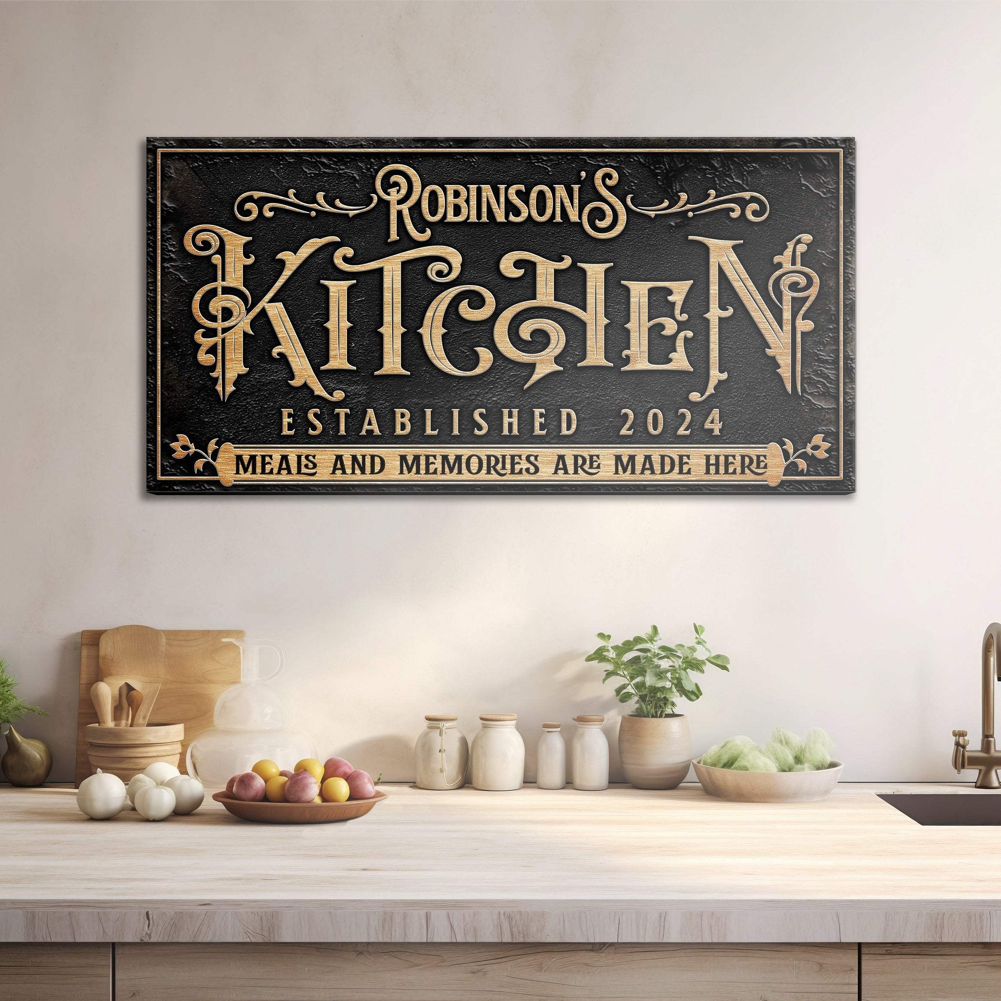 Kitchen Sign V - Tailored Canvases - Flyclothing LLC