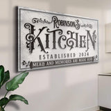 Kitchen Sign VI - Tailored Canvases - Flyclothing LLC