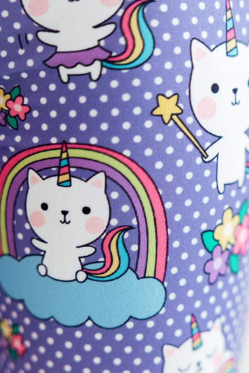 Kitties in the Clouds Leggings - Mila & Rose ® - Flyclothing LLC