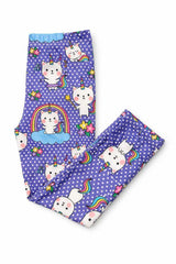 Kitties in the Clouds Leggings - Mila & Rose ® - Flyclothing LLC