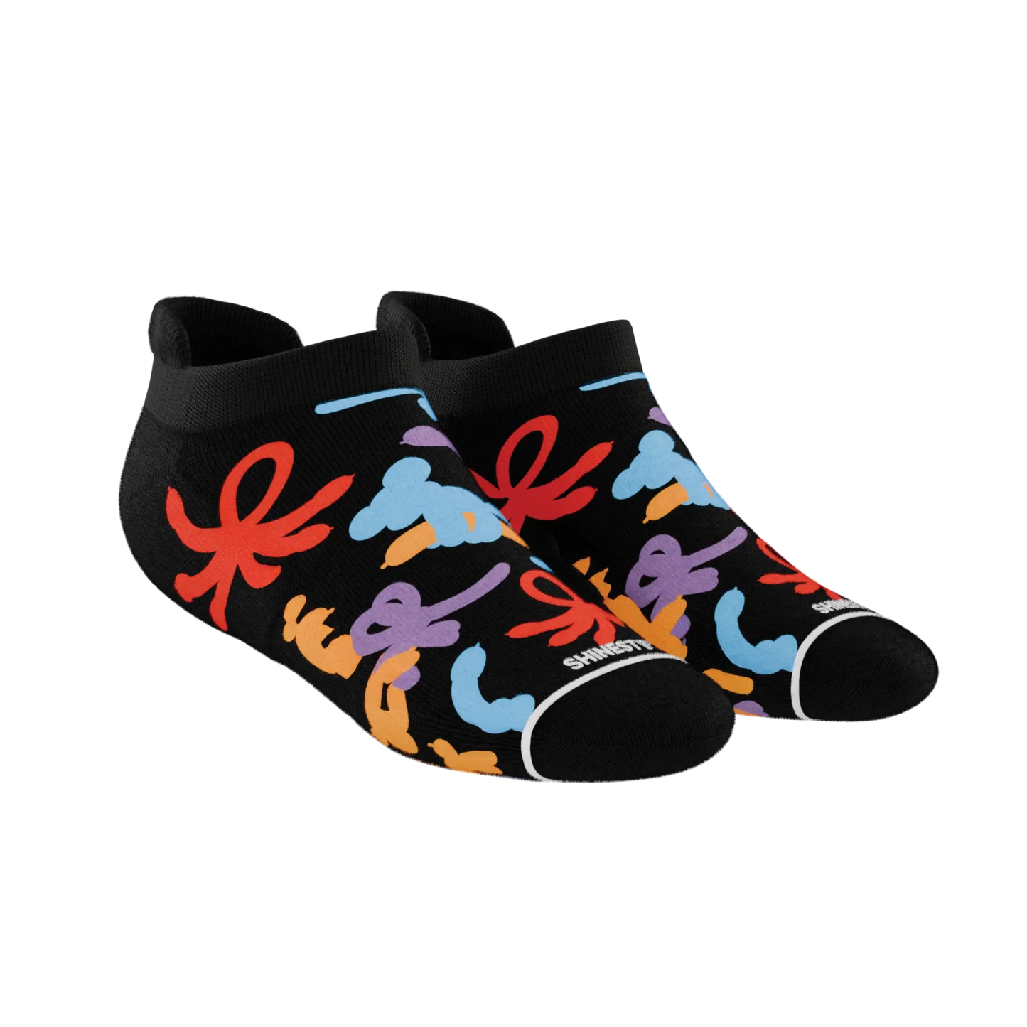 The Knot Tonights | Balloon Animal Heel Hammock™ Ankle Socks - Shinesty - Flyclothing LLC