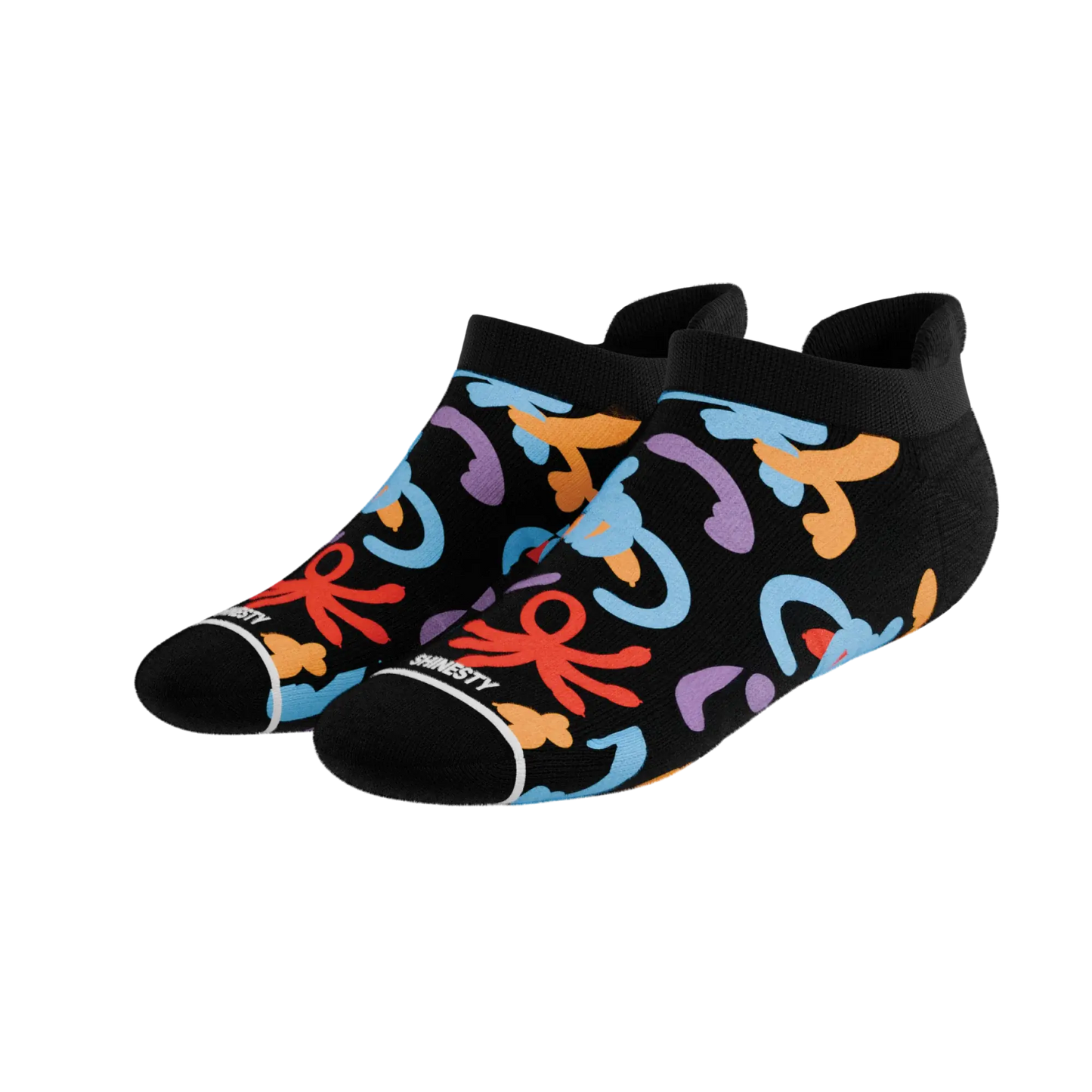 The Knot Tonights | Balloon Animal Heel Hammock™ Ankle Socks - Shinesty - Flyclothing LLC