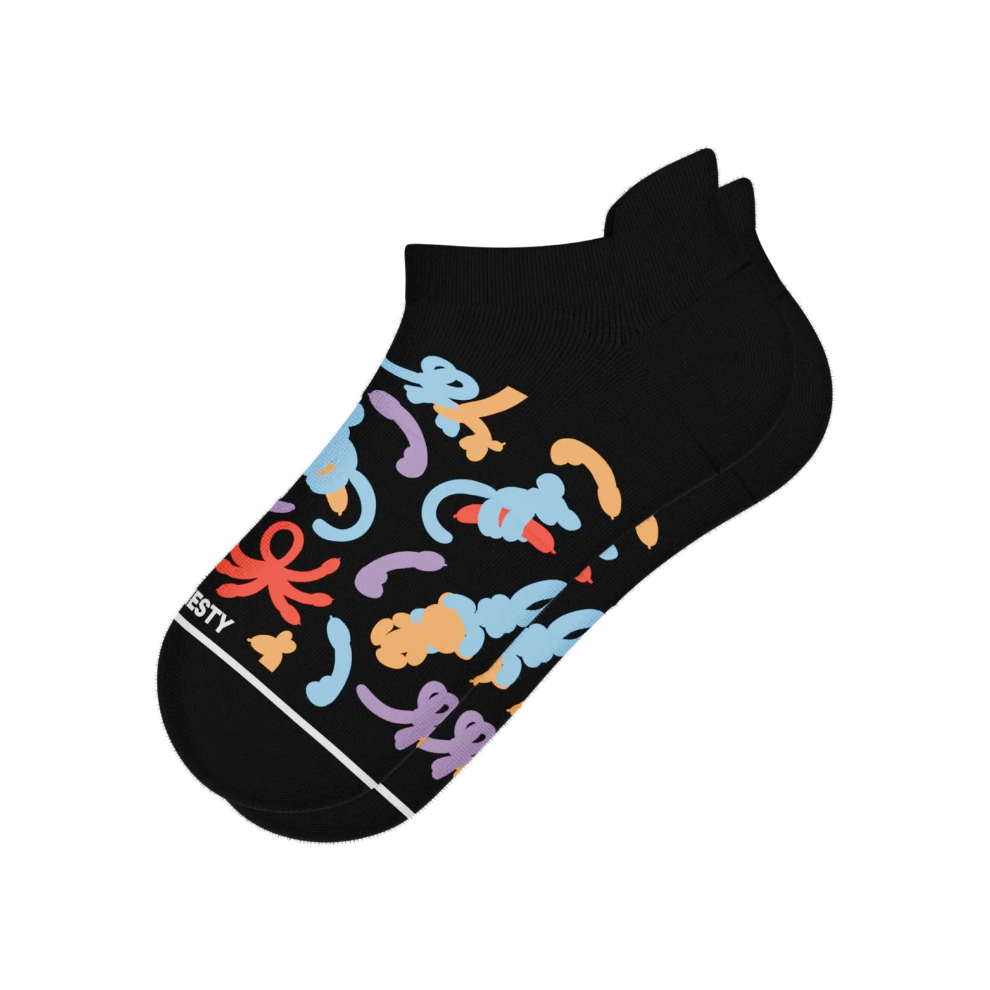 The Knot Tonights | Balloon Animal Heel Hammock™ Ankle Socks - Shinesty - Flyclothing LLC