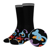 The Knot Tonights | Balloon Animal Heel Hammock™ Crew Socks - Shinesty - Flyclothing LLC