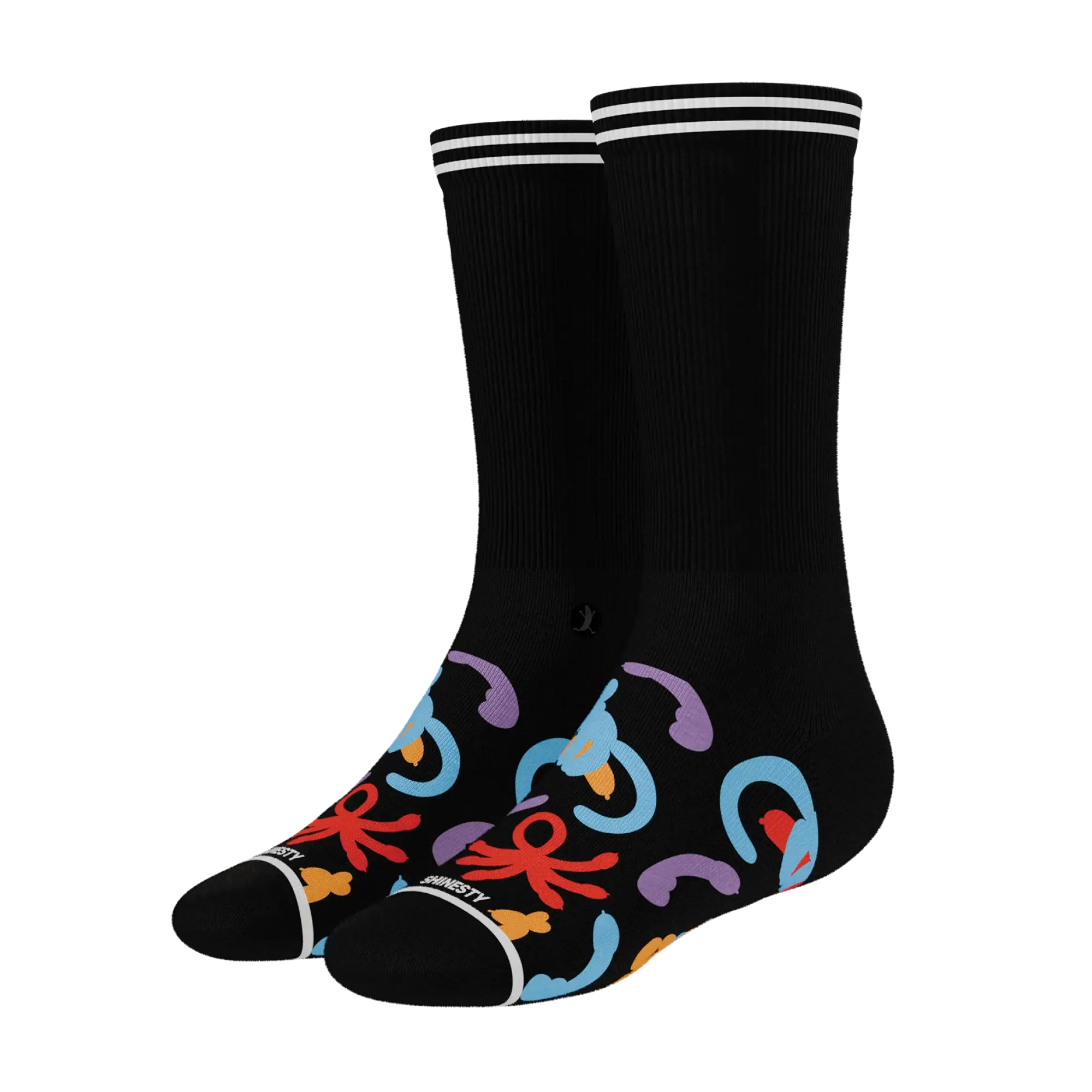 The Knot Tonights | Balloon Animal Heel Hammock™ Crew Socks - Shinesty - Flyclothing LLC