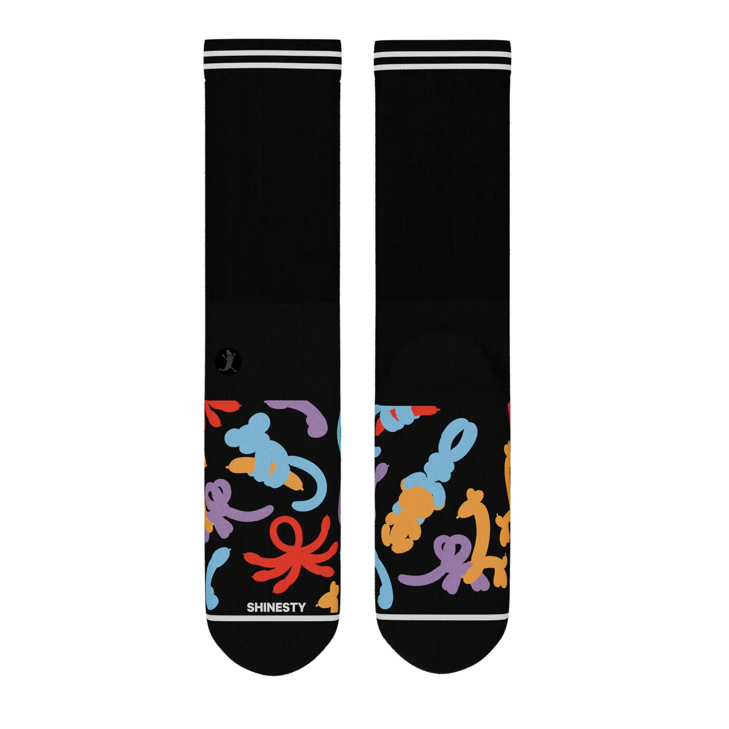 The Knot Tonights | Balloon Animal Heel Hammock™ Crew Socks - Shinesty - Flyclothing LLC
