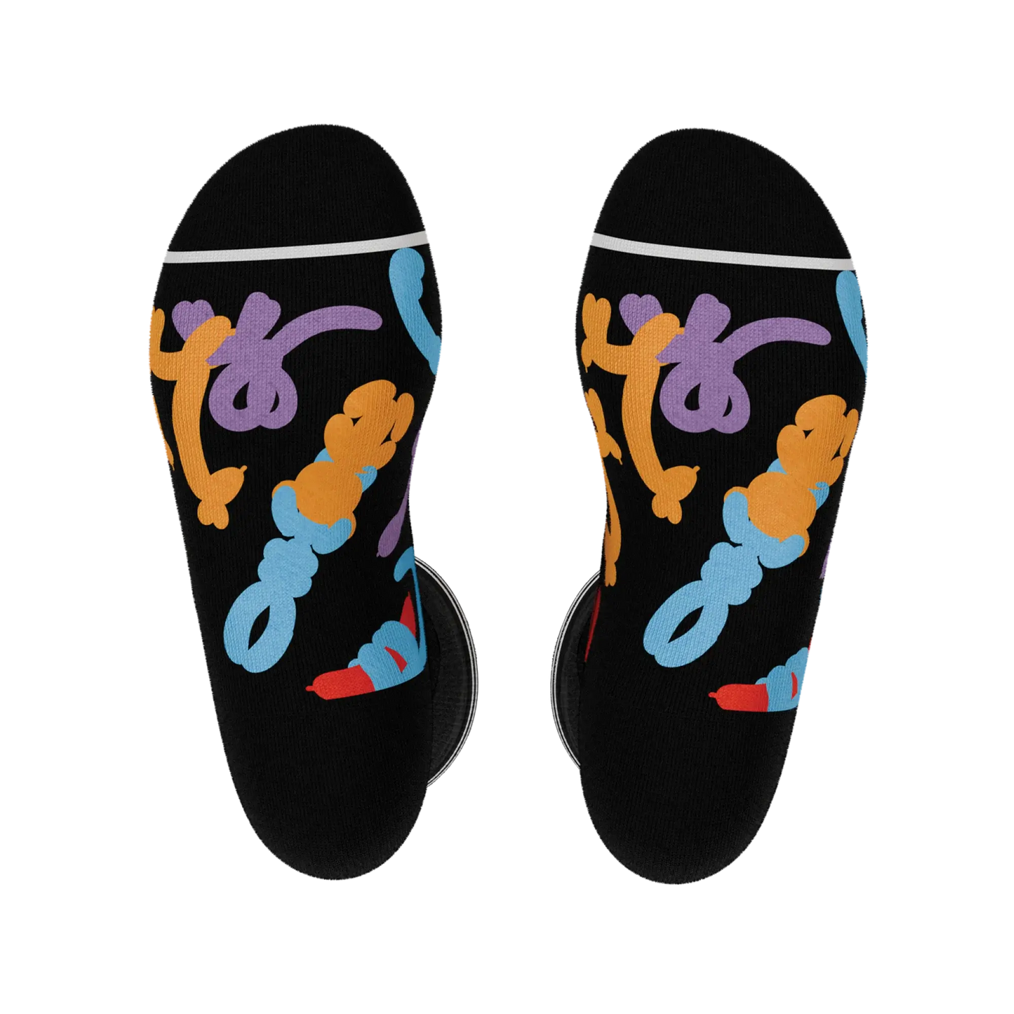 The Knot Tonights | Balloon Animal Heel Hammock™ Crew Socks - Shinesty - Flyclothing LLC