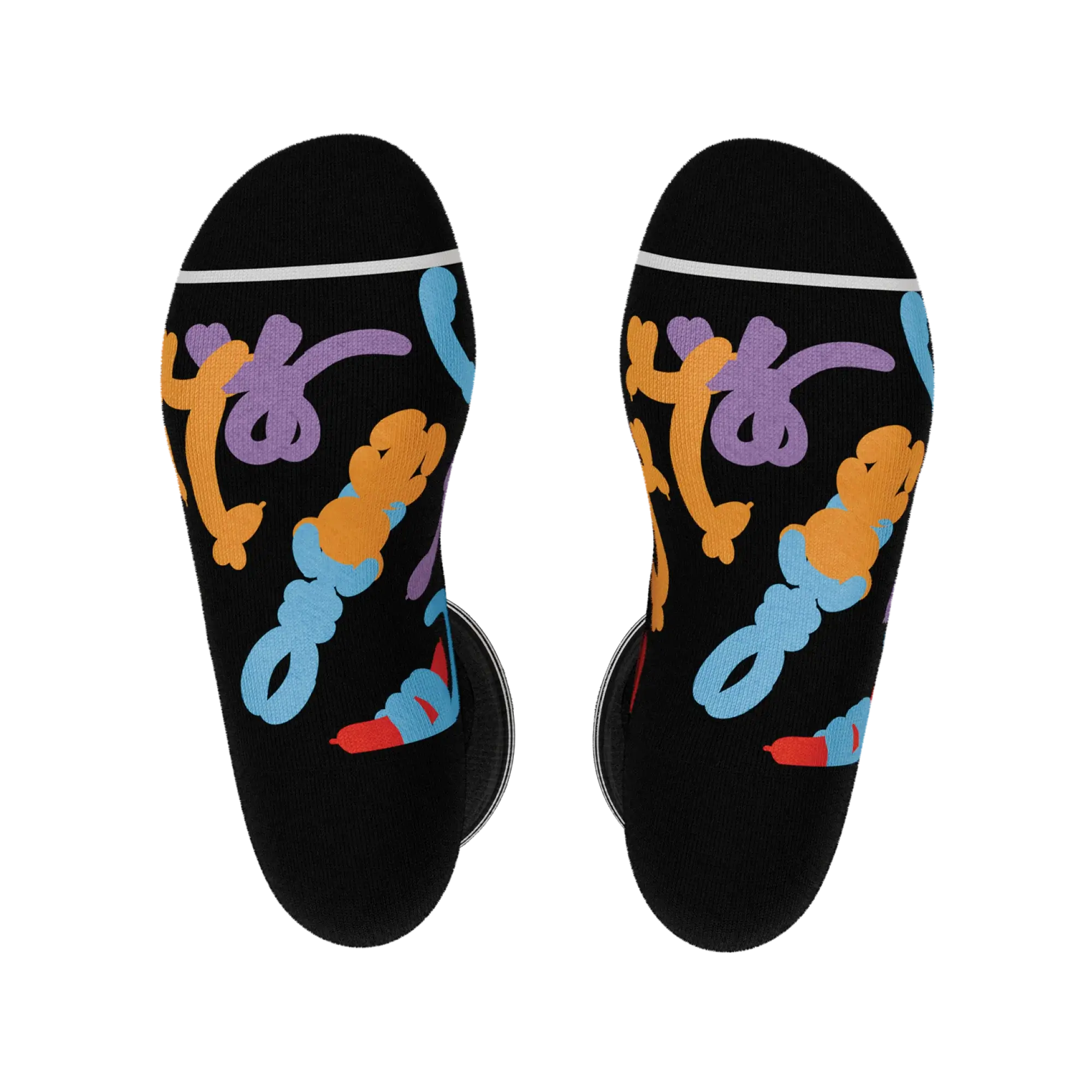 The Knot Tonights | Balloon Animal Heel Hammock™ Crew Socks - Shinesty - Flyclothing LLC