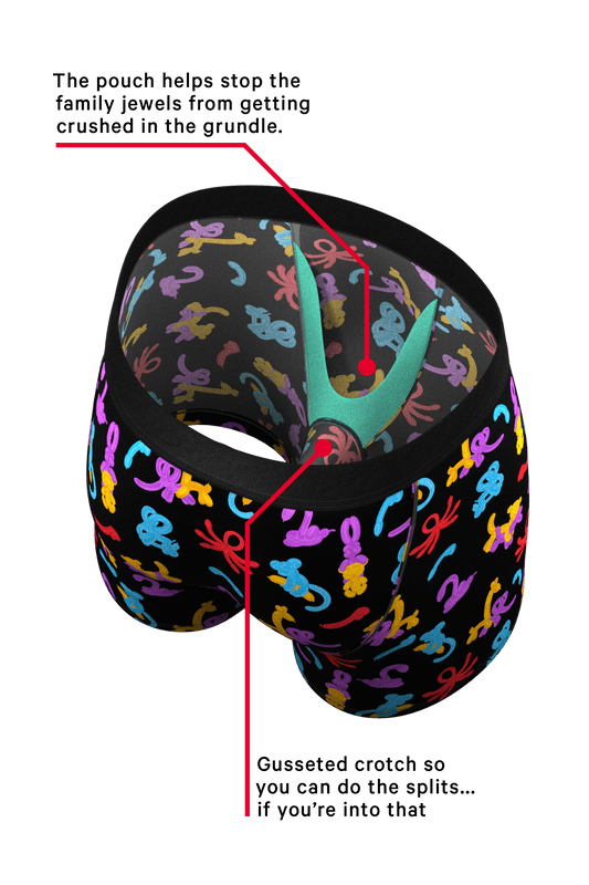 The Knot Tonights | Balloon Animal Ball Hammock® Pouch Underwear - Shinesty
