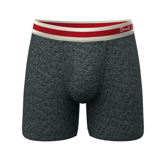 The Koala Camo | Heather Grey Ball Hammock® Pouch Underwear With Fly - Shinesty