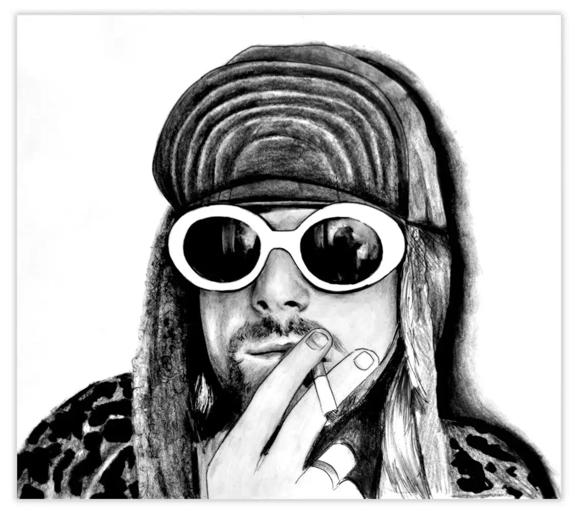 Black Market Art Company Kurt Print - Black Market Art Company - Flyclothing LLC