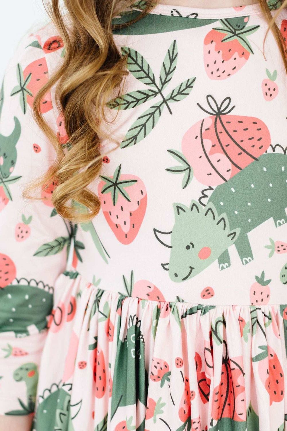 Hear Me Roar 3/4 Sleeve Pocket Twirl Dress - Mila & Rose ® - Flyclothing LLC