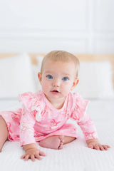 Howdy 3/4 Sleeve Flutter Twirl Bodysuit - Mila & Rose ® - Flyclothing LLC