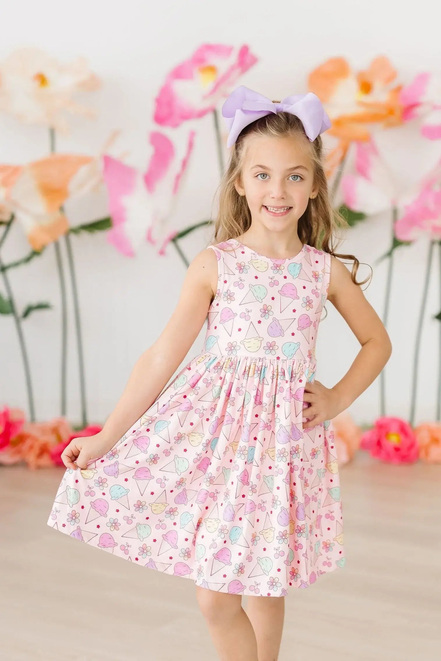 Ice Cream & Shout Tank Twirl Dress - Mila & Rose ® - Flyclothing LLC