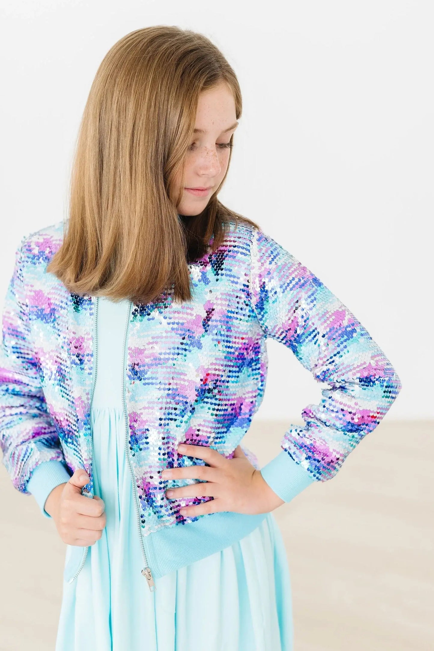 Mermaid Flip Sequin Jacket - Mila & Rose ® - Flyclothing LLC