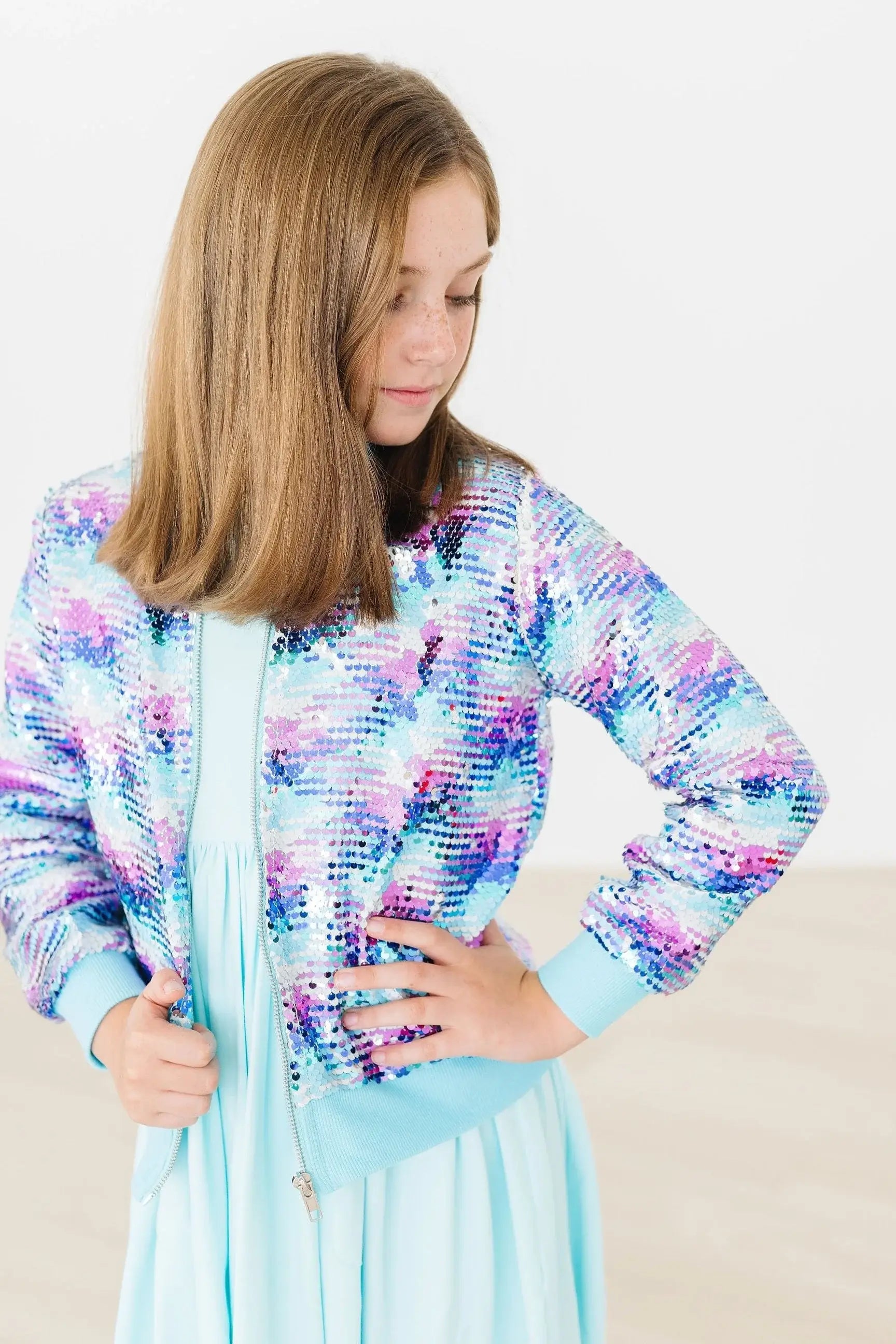 Mermaid Flip Sequin Jacket - Mila & Rose ® - Flyclothing LLC
