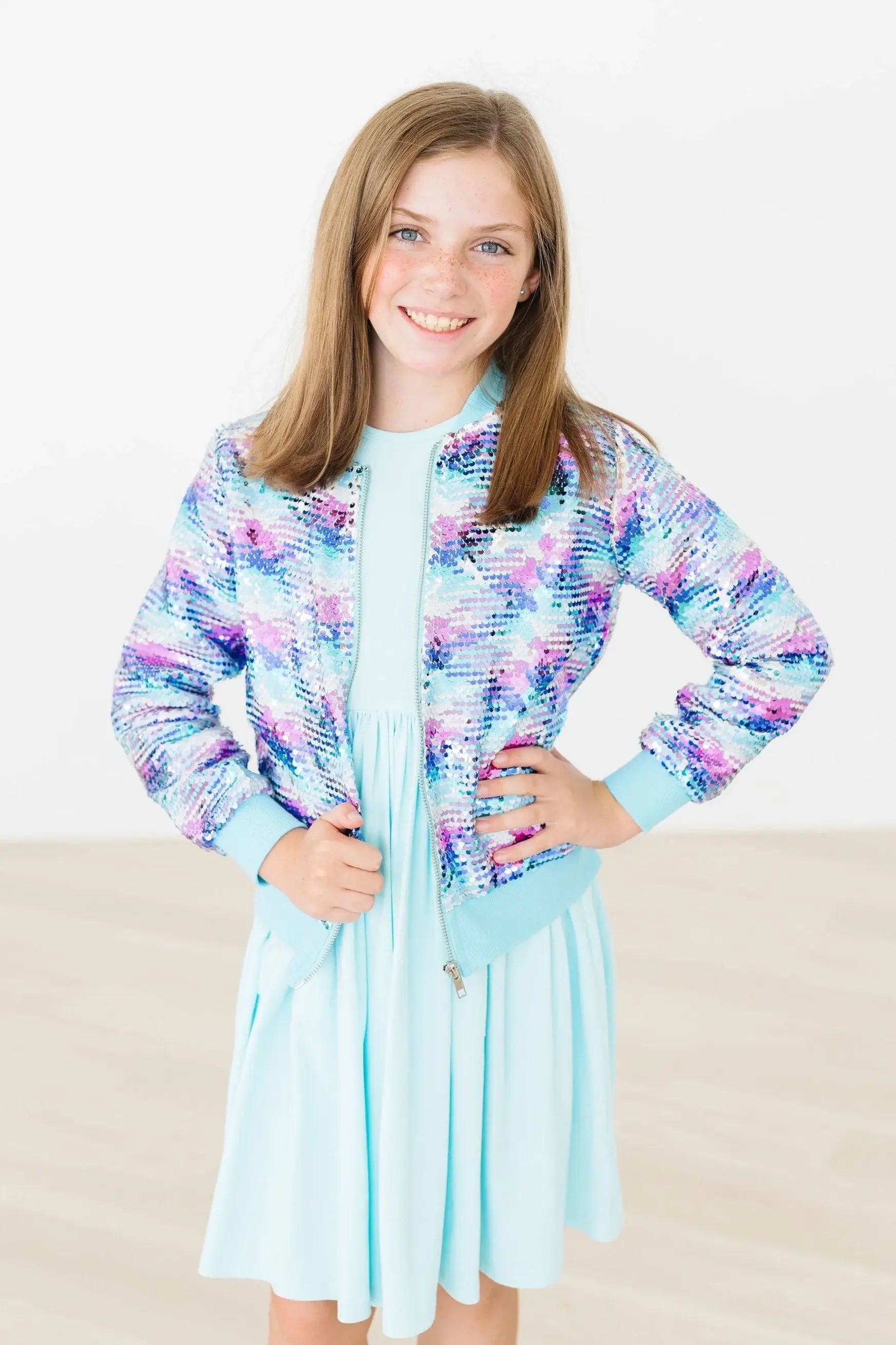 Mermaid Flip Sequin Jacket - Mila & Rose ® - Flyclothing LLC