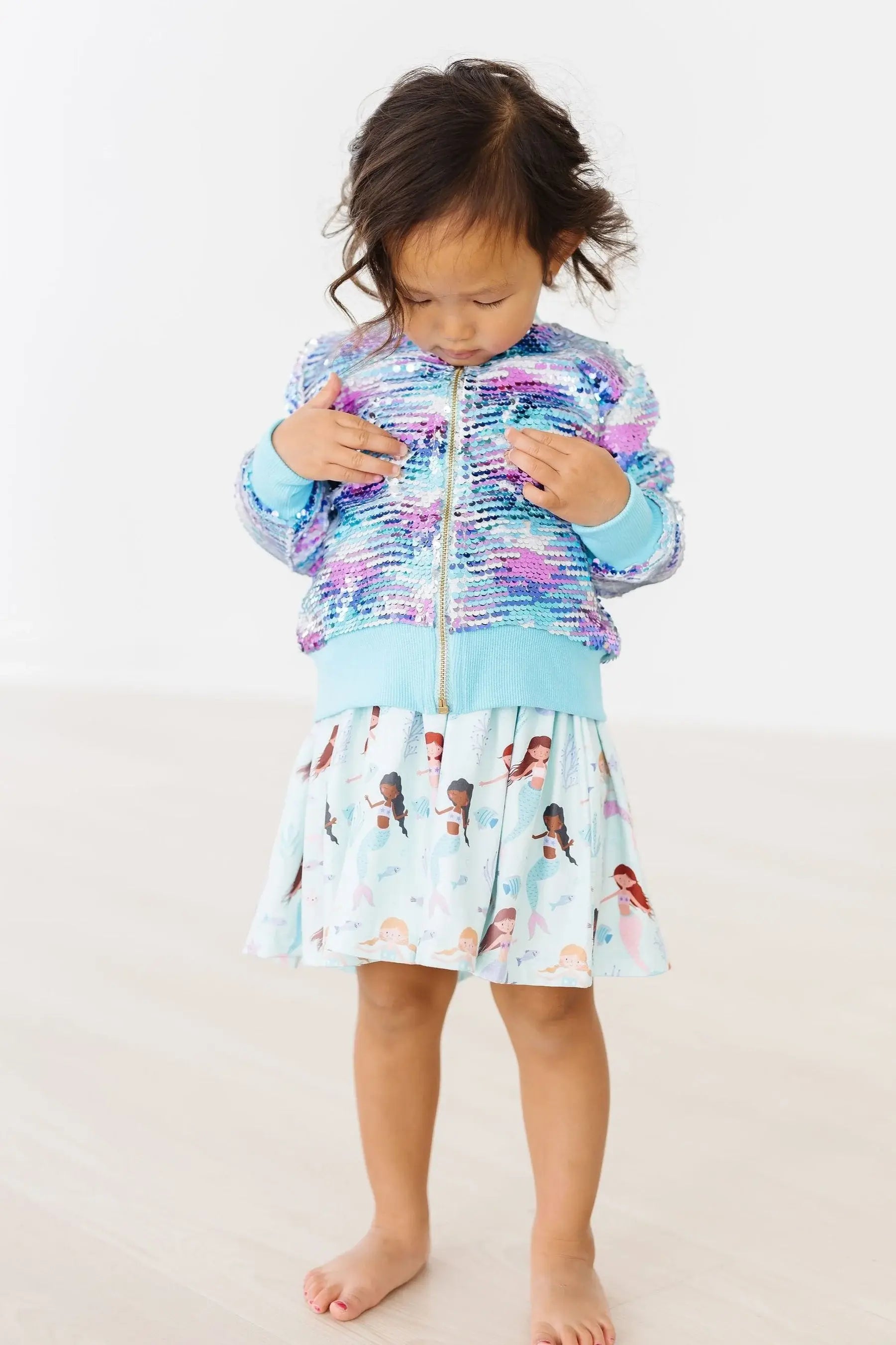 Mermaid Flip Sequin Jacket - Mila & Rose ® - Flyclothing LLC