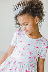 Mermaid Scales S/S Pocket Twirl Dress - Mila & Rose ® - Flyclothing LLC