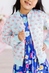 Mint Rainbow Sequin Jacket - Mila & Rose ® - Flyclothing LLC