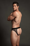 Allure Lingerie Lace Open Back Brief - Allure Lingerie - Flyclothing LLC