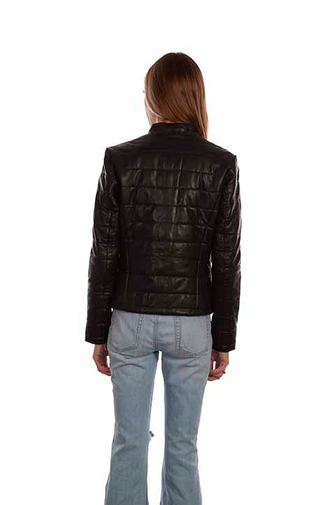 Scully Leather Black Lamb Ladies Jacket