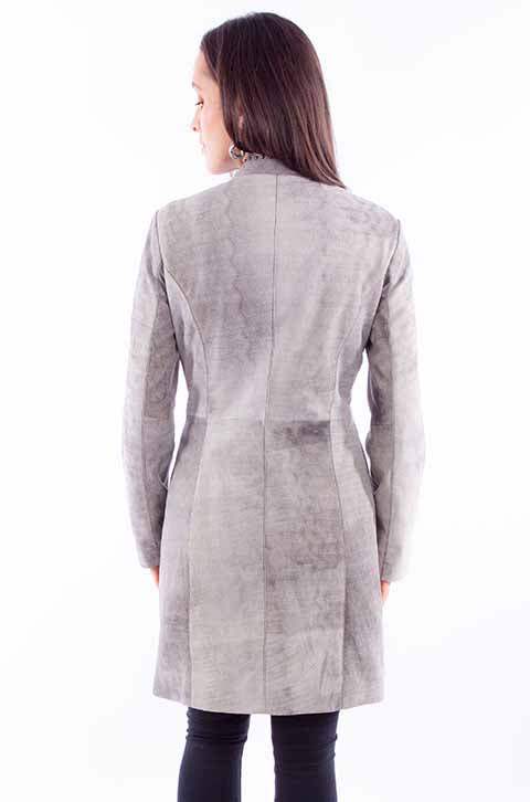 Scully Leather Grey Ladies Jacket - Scully Leather - Flyclothing LLC