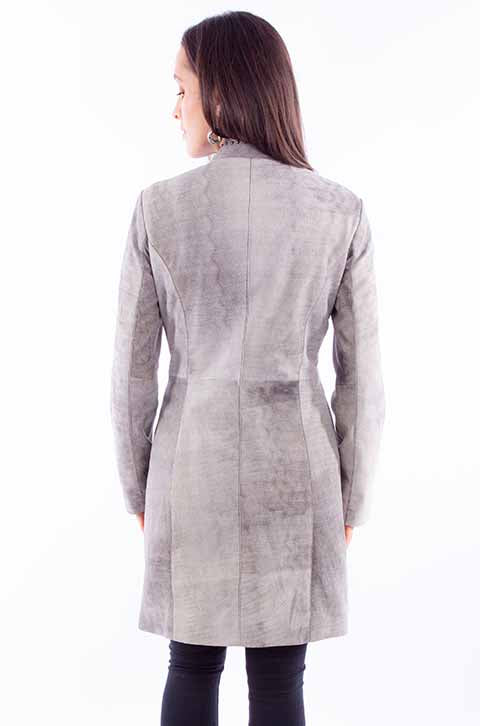 Scully Leather Grey Ladies Jacket
