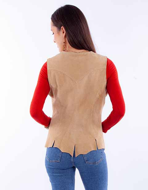 Scully Leather Old Rust Ladies Vest