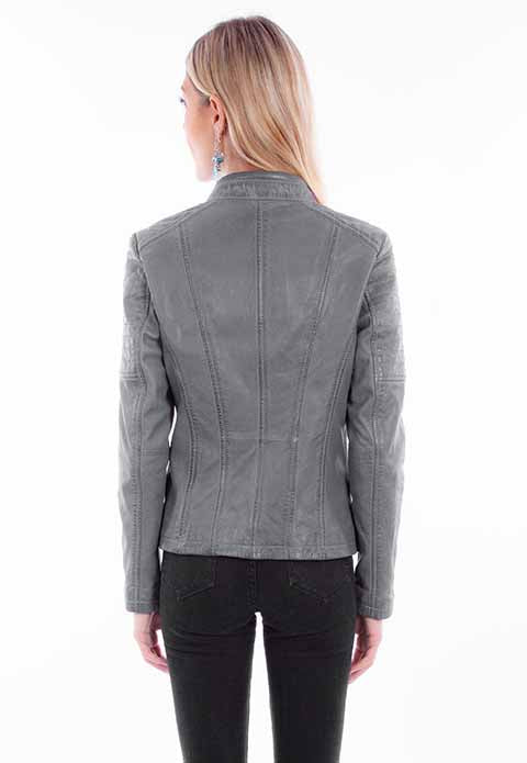 Scully Leather Sky Ladies Zip Front Jacket
