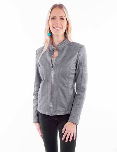 Scully Leather Sky Ladies Zip Front Jacket - Scully Leather - Flyclothing LLC