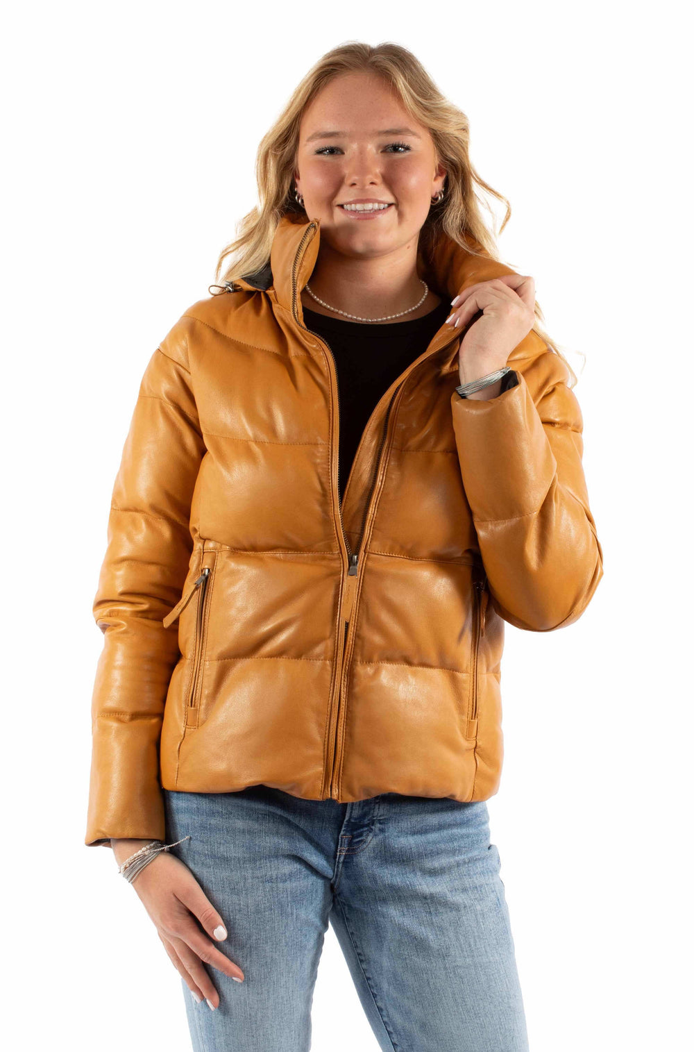 Scully Leather Leatherwear Womens Ladies Zip Front - Scully Leather - Flyclothing LLC