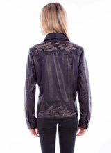 Scully Leather Leatherwear Womens Ladies Embo Jacket - Scully Leather - Flyclothing LLC