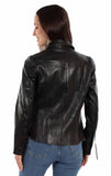 Scully Leather Black Lamb Ladies Shirt - Scully Leather