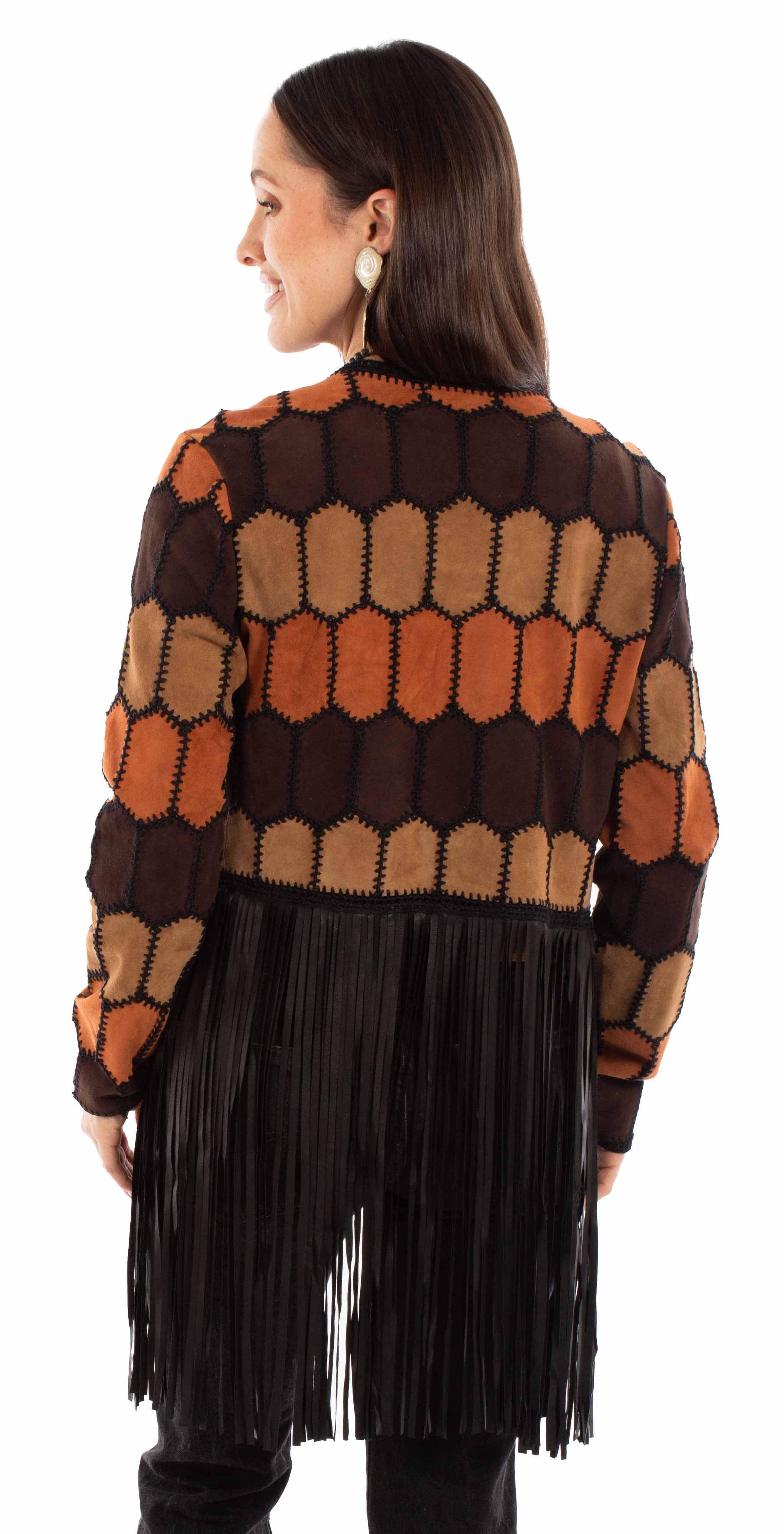 Scully Leather Multi Color Ladies Jacket - Scully Leather - Flyclothing LLC