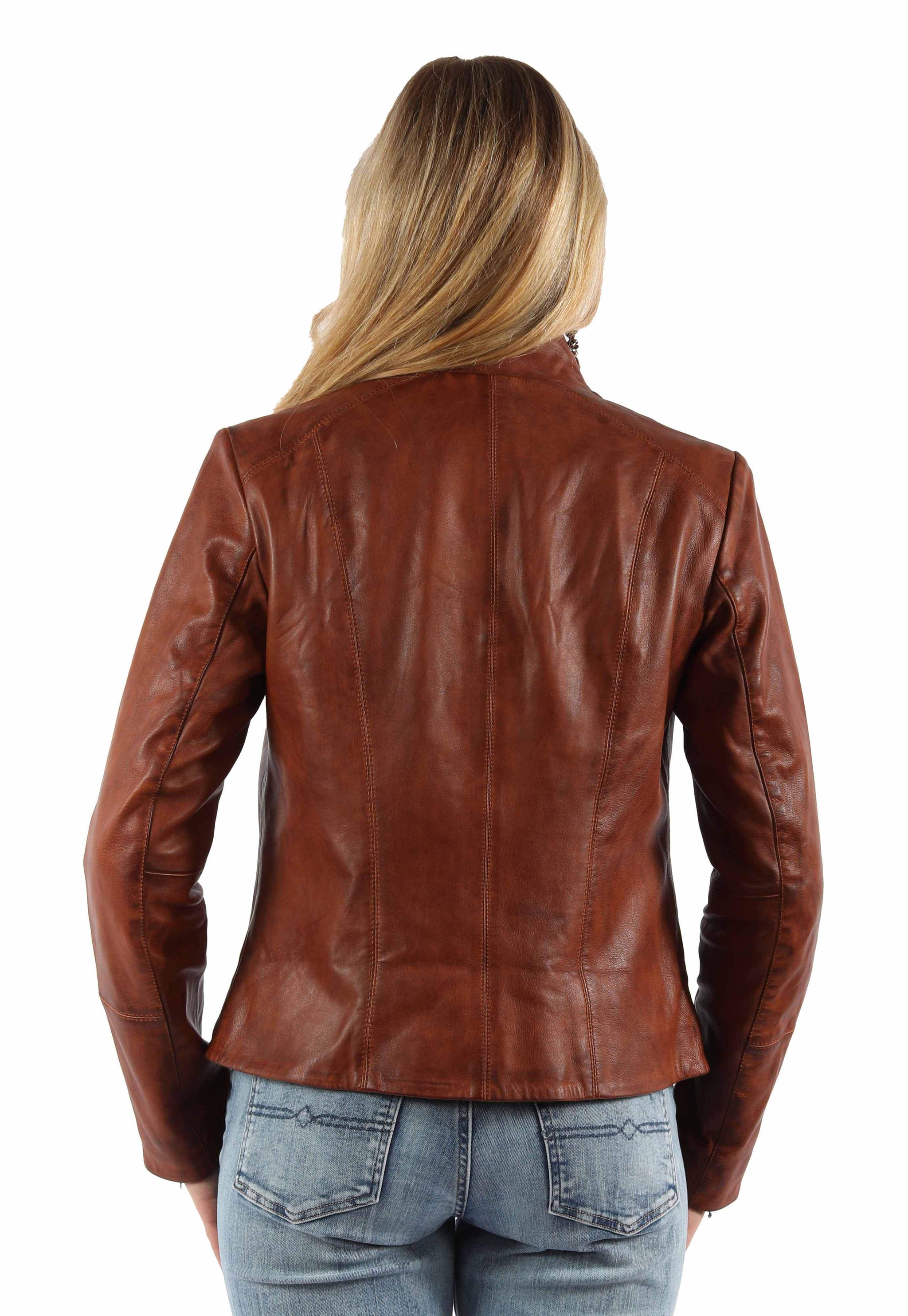 Scully Leather Leatherwear Womens Zip Front Jacket - Scully Leather - Flyclothing LLC