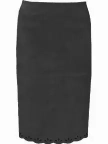 Scully Leather Black Sophie Skirt - Scully Leather - Flyclothing LLC