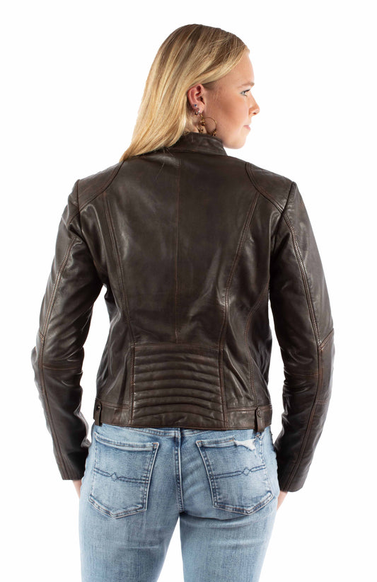 Scully Leather Leatherwear Womens Zip Front Jacket