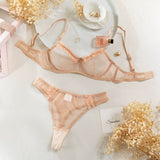 Whisper Soft Sheer 2 Piece Lingerie Set - Lingerie By Coco - Flyclothing LLC