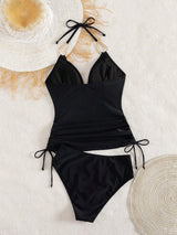 Noir Contour Tankini Set