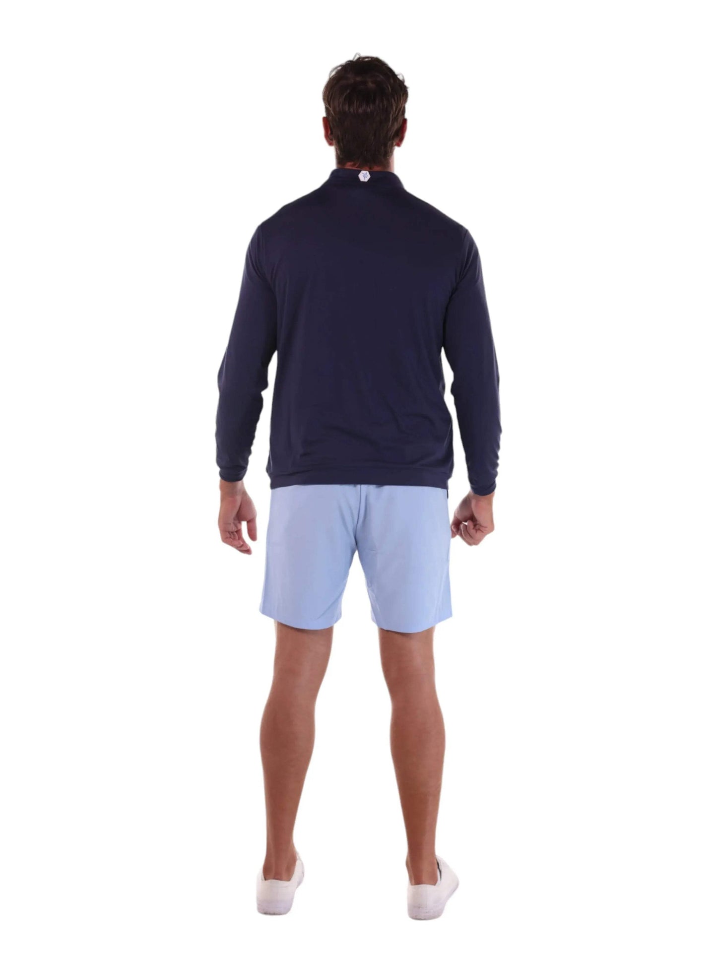 Long Beach Quarter Zip Ultra Soft Lightweight - White Water Life - Flyclothing LLC
