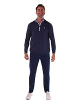 Long Beach Quarter Zip Ultra Soft Lightweight - White Water Life - Flyclothing LLC