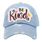 BE Kind Message Vintage Baseball Cap - Madeline Love - Flyclothing LLC