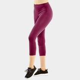 Ladies Solid Capri Leggings - Madeline Love - Flyclothing LLC