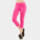Ladies Solid Capri Leggings - Madeline Love - Flyclothing LLC